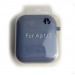 Чехол для наушников AirPods 1/2 Protection Case с карабином (13) серый#2095742
