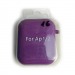 Чехол для наушников AirPods 1/2 Protection Case с карабином (16) светло-фиолетовый#2095775
