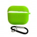 Чехол для наушников AirPods Pro/Pro2 Protection Case с карабином (19) салатовый#2095679