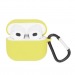 Чехол для наушников AirPods Pro/Pro2 Protection Case с карабином (20) желтый#2095680