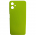 Чехол силиконовый Samsung A06 Silicone Cover Nano салатовый#2092503