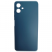 Чехол силиконовый Samsung A06 Silicone Cover без лого темно-синий#2092500