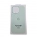 Чехол iPhone 15 Pro Max Silicone Case MagSafe OR с Анимацией Soft Mint#2094103