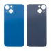Задняя крышка для iPhone 13 (A2635) Синий (стекло, узкий вырез под камеру, логотип) - Премиум#2096191