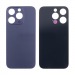 Задняя крышка для iPhone 14 Pro (A2891) Темно-фиолетовый (стекло, узкий вырез под камеру, логотип) - Премиум#2096179