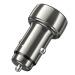Адаптер Автомобильный Hoco Z50 Leader (повр. уп.) 48W PD30W+QC3.0 USB/Type-C/5V/3A (metal gr(240521)#2096047