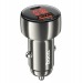 Адаптер Автомобильный Hoco Z50 Leader (повр. уп.) 48W PD30W+QC3.0 USB/Type-C/5V/3A (metal gr(240521)#2096046