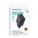 Сетевое ЗУ BOROFONE BA96A (USB QC3.0/PD 20W/дисплей) черное#2096041