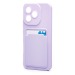 Чехол-накладка - SC337 с картхолдером для "Honor 400 Lite" (light violet) (239859)#2096571
