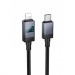 Кабель Type-C - Apple lightning Hoco X118 черный 1м#2102444
