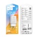 Адаптер Сетевой Hoco C134A Solid USB 2,4A/12W (white) (240258)#2098672