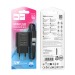 Адаптер Сетевой Hoco C134A Solid USB 2,4A/12W + кабель USB - Type-C (black)#2098670