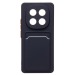 Чехол-накладка - SC337 с картхолдером для "Xiaomi Redmi Note 14 Pro 4G" (dark blue) (240448)#2100226