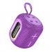Портативная колонка BOROFONE BR39 (Bluetooth/USB/TF/AUX/LED подсветка/10Вт) фиолетовая#2099969