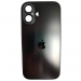 Чехол силикон-пластик iPhone 16 стеклянный матовый с логотипом серый#2109985