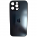 Чехол силикон-пластик iPhone 16 Pro Max стеклянный матовый с логотипом темно-синий#2109982