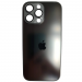 Чехол силикон-пластик iPhone 16 Pro Max стеклянный матовый с логотипом серый#2109981