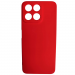 Чехол силиконовый Honor X7C Silicone Case без лого красный#2133804