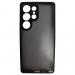 Чехол силиконовый Samsung S25 Ultra матовый с окантовкой черный#2100078