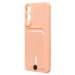 Чехол-накладка - SC304 с картхолдером для "Samsung Galaxy S25 Edge" (light pink) (240408)#2103538