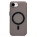 Чехол-накладка - SM038 SafeMag для "Apple iPhone 16e" (black/matte transparent) (240437)#2104206