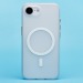 Чехол-накладка - SM038 SafeMag для "Apple iPhone 16e" (white/matte transparent) (240438)#2104205