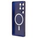 Чехол-накладка - SM020 Matte SafeMag для "Samsung Galaxy S25 Ultra" (dark blue) (240440)#2132021