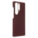 Чехол-накладка Cellis SM009 POSH KEVLAR SafeMag для "Samsung Galaxy S25 Ultra" (red) (240109)#2103281