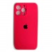 Чехол силиконовый Silicone Case ORG iPhone 14 Pro Max (защита камеры) фуксия (09)#2102696
