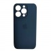 Чехол силиконовый Silicone Case ORG iPhone 15 Pro Max (защита камеры) темно-синий (22)#2102710