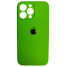 Чехол силиконовый Silicone Case ORG iPhone 16 Pro Max (защита камеры) салатовый#2102713