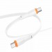 Кабель Type-C - Type-C BOROFONE BX118 (3A/60W/1m) белый#2117735