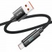 Кабель USB - Type-C HOCO U125 Benefit, 1.2м, 5A, 66Вт (черный)#2103692