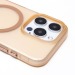 Чехол-накладка - SM038 SafeMag для "Apple iPhone 15 Pro Max" (gold/matte transparent) (240534)#2103840