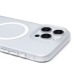 Чехол-накладка - SM038 SafeMag для "Apple iPhone 15 Pro Max" (white/matte transparent) (240533)#2109869