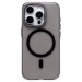 Чехол-накладка - SM039 SafeMag для "Apple iPhone 15 Pro Max" (black/transparent) (240535)#2103824