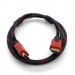 Кабель HDMI-HDMI ENERGY POWER в мат.оплетке в пакете 20м#2114785