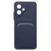 Чехол-накладка - SC337 с картхолдером для "Infinix Smart 10" (dark blue) (240686)#2105778
