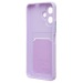 Чехол-накладка - SC337 с картхолдером для "Infinix Smart 10" (light violet) (240687)#2105771