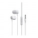 Проводные наушники 3.5 FUMIKO EP13 белые#2105650