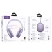 Накладные Bluetooth-наушники Hoco W65 Plus Happy ANC (purple)#2106314
