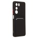 Чехол-накладка - SC337 с картхолдером для "Realme C71" (black) (241115)#2113177