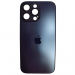 Чехол силикон-пластик iPhone 15 Pro Max стеклянный матовый с логотипом фиолетовый#2109968
