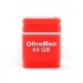 USB  64GB  OltraMax   50  оранжевый/красный#2106404