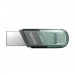 USB 3.1  64GB  SanDisk  Flip iXpand (Type A + Lightning)  голубой/серебро#2134961