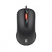 Мышь проводная DEFENDER Omega MB-522, 4кнопки,1000-1200dpi,1,8м, черный (1/40)#2107154