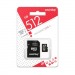 MicroSDXC  512GB  Smart Buy Class10 UHS-1+ SD адаптер#2107057