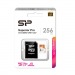 MicroSDXC  256GB  Silicon Power Class 10  High Endurance UHS-I V30 A1 (R/W 100Mb/s) + SD адаптер#2107123