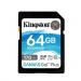 SDXC  64GB  Kingston Class 10 UHS-I U3 V30 Canvas Go Plus G4 200R V30#2107128