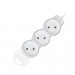 Удлинитель SMARTBUY 3 гнезда 7 метров 10А/2,2кВт без заземления ПВС 2х1,0 мм² (1/30)#2107495